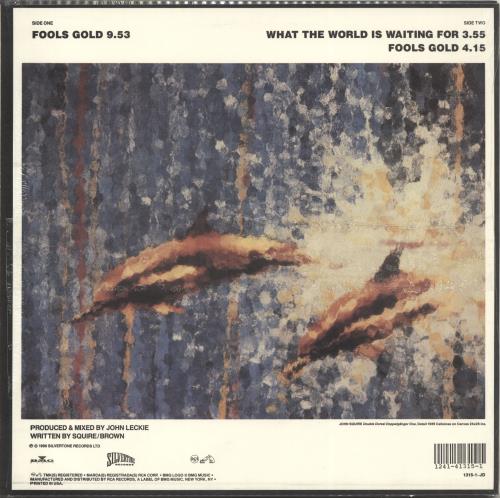 The Stone Roses Fools Gold - Gold Vinyl - stickered shrink US 12